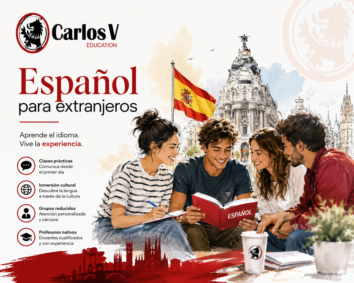 Carlos V Education — Español para extranjeros